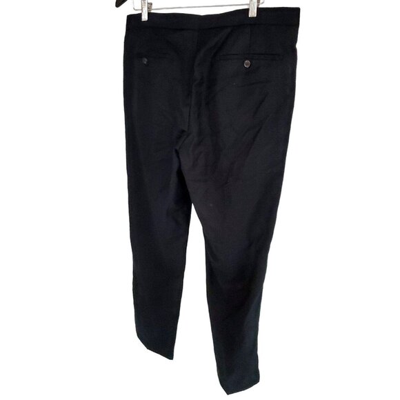 Berragamo Collezione D'Italia Mens 43/36 Soho-Tux Black Mens Dress Pants $180 - Picture 4 of 8